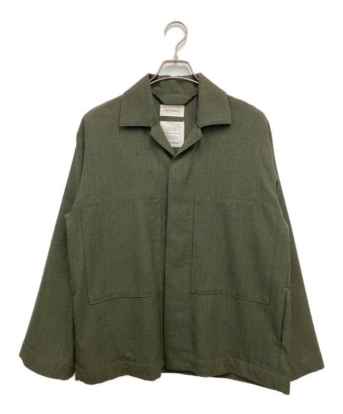 MARKAWARE（マーカウェア）MARKAWARE (マーカウェア) ユーティリティシャツジャケット カーキ サイズ:2の古着・服飾アイテム