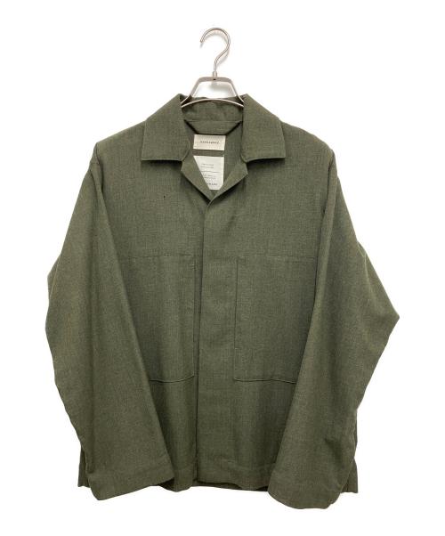 MARKAWARE（マーカウェア）MARKAWARE (マーカウェア) ユーティリティシャツジャケット カーキ サイズ:2の古着・服飾アイテム