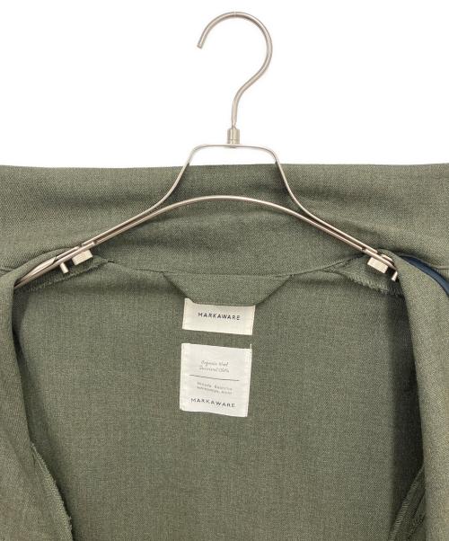 MARKAWARE（マーカウェア）MARKAWARE (マーカウェア) ユーティリティシャツジャケット カーキ サイズ:2の古着・服飾アイテム