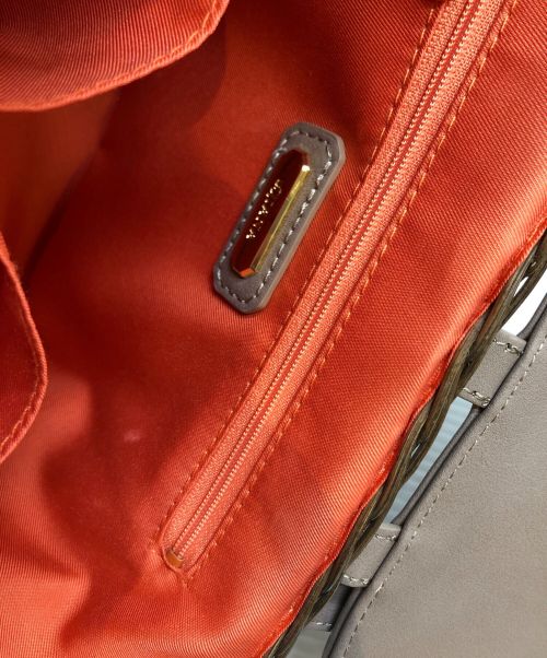 DIANA（ダイアナ）DIANA (ダイアナ) ラタン素材2WAYバッグ ブラウン サイズ:表記なしの古着・服飾アイテム