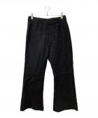 coomeコーメ）の古着「シャギーパンツ」｜ブラック
