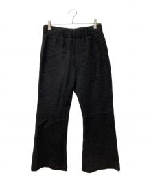 coome（コーメ）の古着「シャギーパンツ」｜ブラック