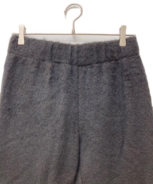 coome（コーメ）coome (コーメ) シャギーパンツ ブラック サイズ:Sの古着・服飾アイテム