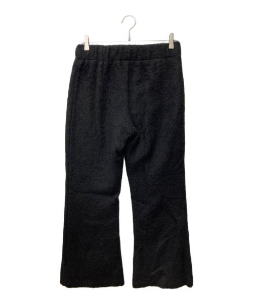 coome（コーメ）coome (コーメ) シャギーパンツ ブラック サイズ:Sの古着・服飾アイテム