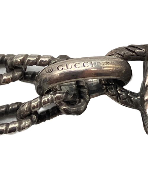GUCCI（グッチ）GUCCI (グッチ) インターロッキングＧネックレス シルバーの古着・服飾アイテム