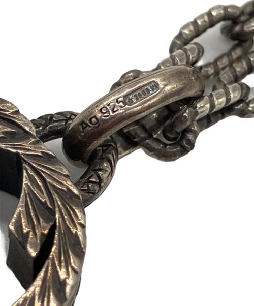 GUCCI（グッチ）GUCCI (グッチ) インターロッキングＧネックレス シルバーの古着・服飾アイテム