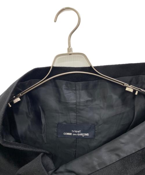 tricot COMME des GARCONS（トリココムデギャルソン）tricot COMME des GARCONS (トリココムデギャルソン) カシミヤプルオーバージャケット ブラック サイズ:Freeの古着・服飾アイテム