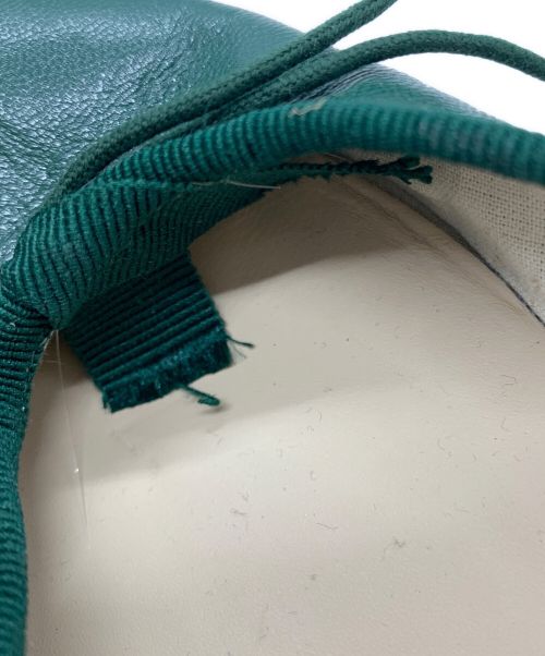 A.P.C.（アーペーセー）A.P.C. (アーペーセー) E.PORSELLI (ポルセリ) バレエシューズ グリーン サイズ:36の古着・服飾アイテム