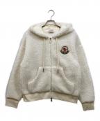 MONCLERモンクレール）の古着「MAGLIA APERTA CON ZIP」｜ホワイト