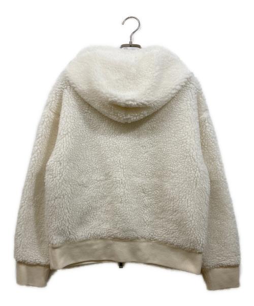 MONCLER（モンクレール）MONCLER (モンクレール) MAGLIA APERTA CON ZIP ホワイト サイズ:XSの古着・服飾アイテム