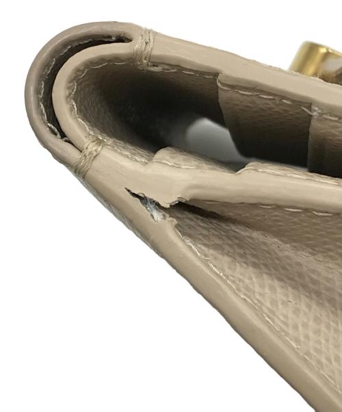 CAFUNE（カフネ）CAFUNE (カフネ) Double-C Wallet ベージュ サイズ:-の古着・服飾アイテム