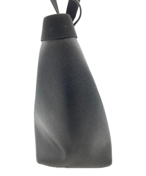 Herve Chapelier（エルベシャプリエ）Herve Chapelier (エルベシャプリエ) コーテッドキャンバススクエアトート ブラックの古着・服飾アイテム