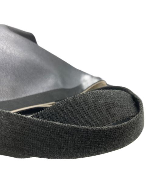 Herve Chapelier（エルベシャプリエ）Herve Chapelier (エルベシャプリエ) コーテッドキャンバススクエアトート ブラックの古着・服飾アイテム