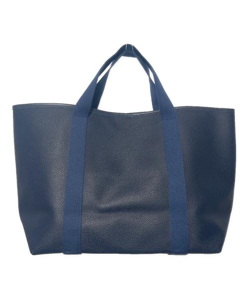 Herve Chapelier（エルベシャプリエ）Herve Chapelier (エルベシャプリエ) スクエアトートL ネイビーの古着・服飾アイテム