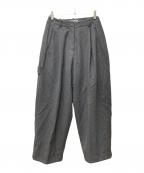TODAYFULトゥデイフル）の古着「Wool Painter Pants 12320721」｜グレー
