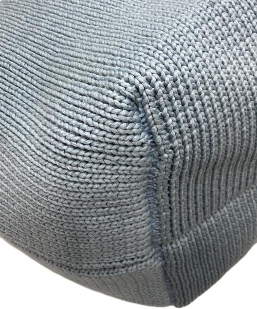 ETRE TOKYO（エトレトウキョウ）ETRE TOKYO (エトレトウキョウ) ショルダーニットバッグ ライトブルーの古着・服飾アイテム