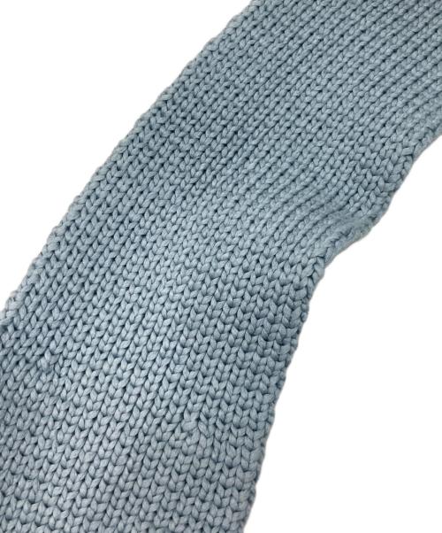 ETRE TOKYO（エトレトウキョウ）ETRE TOKYO (エトレトウキョウ) ショルダーニットバッグ ライトブルーの古着・服飾アイテム