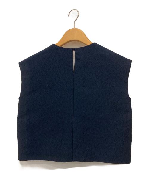 shirocon（シロコン）shirocon (シロコン) ミモザショートブラウス ネイビー サイズ:SIZE34の古着・服飾アイテム