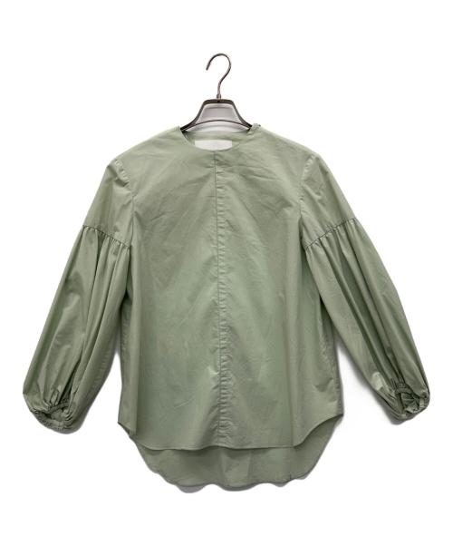 St.cecilia（セントセシリア）St.cecilia (セントセシリア) パプリカブラウス 黄緑 サイズ:Freeの古着・服飾アイテム