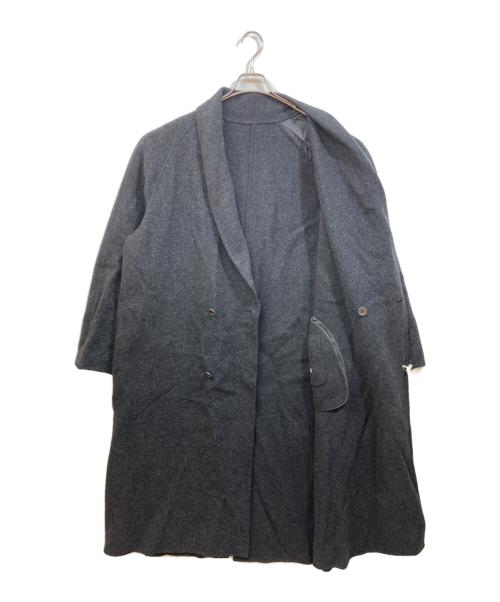LIDnM（リドム）LIDnM (リドム) SHAWL COLLAR REVER COAT ブラック サイズ:Lの古着・服飾アイテム