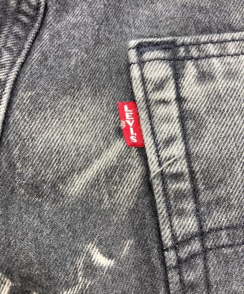 LEVI'S（リーバイス）LEVI'S (リーバイス) スケートバギーブリーチ加工デニムパンツ ブラック サイズ:W29×L32の古着・服飾アイテム
