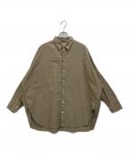 Plageプラージュ）の古着「Oxford Long シャツ」｜ベージュ
