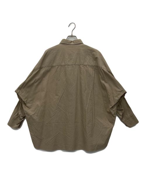 Plage（プラージュ）Plage (プラージュ) Oxford Long シャツ ベージュ サイズ:表記無しの古着・服飾アイテム