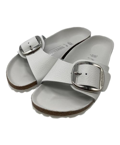BIRKENSTOCK（ビルケンシュトック）BIRKENSTOCK (ビルケンシュトック) Madrid BIG Buckle ホワイト サイズ:23cmの古着・服飾アイテム