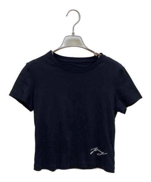 FOXEY（フォクシー）FOXEY (フォクシー) T-shirt Contrail.C ブラック サイズ:SIZE 38の古着・服飾アイテム