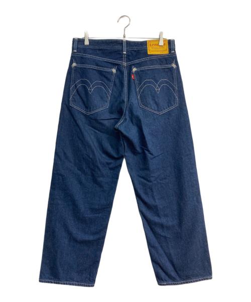 LEVI'S RED（リーバイス レッド）LEVI'S RED (リーバイス レッド) CROPPED WIDE LEG インディゴ サイズ:81㎝(W32)の古着・服飾アイテム