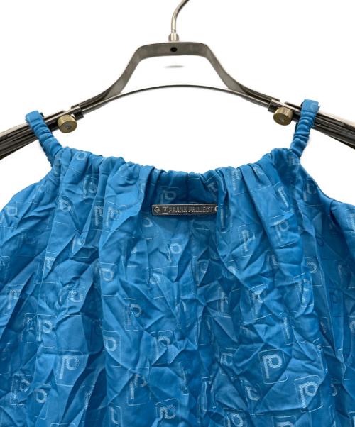PRANK PROJECT（プランクプロジェクト）PRANK PROJECT (プランクプロジェクト) P Jacquard Washed Pleats Skirt ブルー サイズ:FREEの古着・服飾アイテム