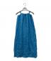 PRANK PROJECT（プランクプロジェクト）の古着「P Jacquard Washed Pleats Skirt」｜ブルー