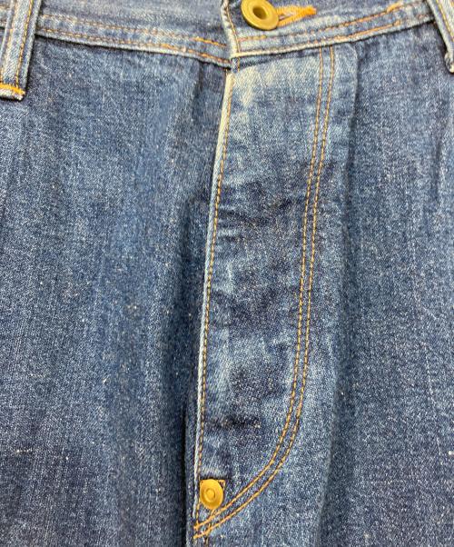 chimala（チマラ）chimala (チマラ) シンチバックデニムパンツ インディゴ サイズ:36の古着・服飾アイテム