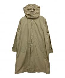 DESCENTE PAUSE（デサントポーズ）の古着「ステンカラーコート」｜ベージュ