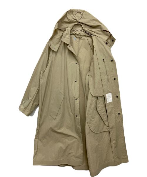 DESCENTE PAUSE（デサントポーズ）DESCENTE PAUSE (デサントポーズ) ステンカラーコート ベージュ サイズ:Mの古着・服飾アイテム