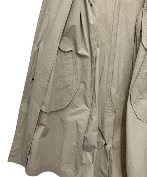 DESCENTE PAUSE（デサントポーズ）DESCENTE PAUSE (デサントポーズ) ステンカラーコート ベージュ サイズ:Mの古着・服飾アイテム