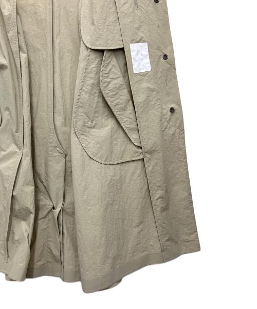 DESCENTE PAUSE（デサントポーズ）DESCENTE PAUSE (デサントポーズ) ステンカラーコート ベージュ サイズ:Mの古着・服飾アイテム