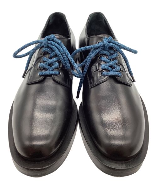 bibliotek（ビブリオテック）bibliotek (ビブリオテック) プレーントゥシューズ ブラック サイズ:39の古着・服飾アイテム