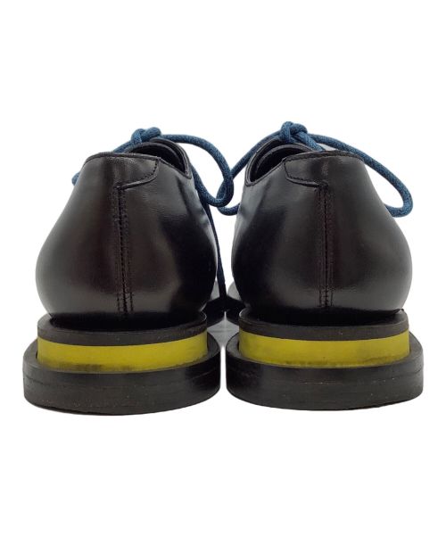 bibliotek（ビブリオテック）bibliotek (ビブリオテック) プレーントゥシューズ ブラック サイズ:39の古着・服飾アイテム