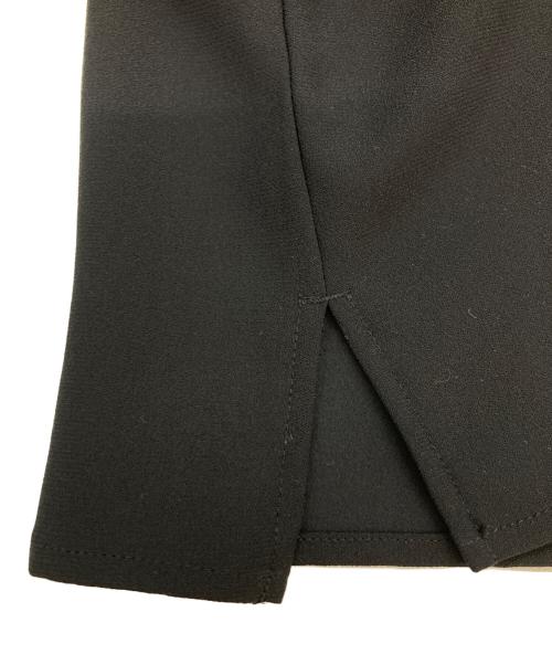 23区（ニジュウサンク）23区 (ニジュウサンク) ストレッチジョーゼットリブコンビ レイヤー カットソー ネイビー サイズ:38の古着・服飾アイテム