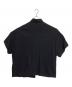 GROUND Y (グラウンドワイ) ヴィンテージデシン コンビネーション ドルマン ショートスリーブ ブラック サイズ:3：10000円
