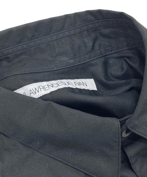 JOHN LAWRENCE SULLIVAN（ジョン ローレンス サリバン）JOHN LAWRENCE SULLIVAN (ジョン ローレンス サリバン) Broadcloth button down shir JLS-03-03t ブラック サイズ:44の古着・服飾アイテム