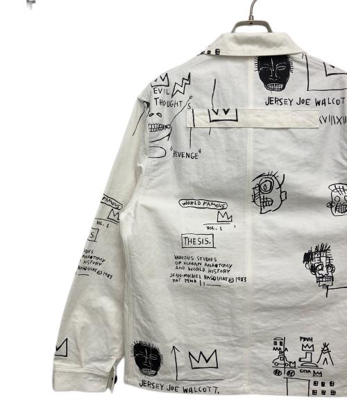 JUNYA WATANABE MAN（ジュンヤワタナベマン）JUNYA WATANABE MAN (ジュンヤワタナベマン) ジャケット ホワイト×ブラック サイズ:Sの古着・服飾アイテム