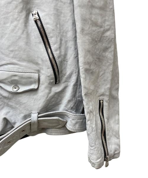 ISAMU KATAYAMA BACKLASH（イサムカタヤマ・バックラッシュ）ISAMU KATAYAMA BACKLASH (イサムカタヤマ・バックラッシュ) JAPAN CALF NATURAL DYED アイスグレー サイズ:Lの古着・服飾アイテム