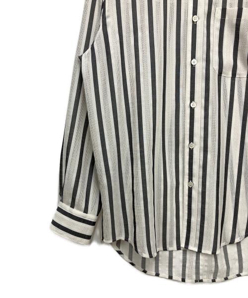 BED J.W. FORD（ベッドフォード）BED J.W. FORD (ベッドフォード) Button-down Shirts ホワイト×ブラック サイズ:1の古着・服飾アイテム
