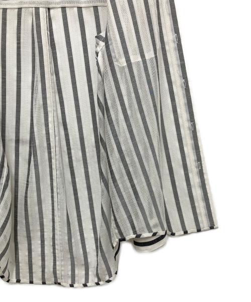 BED J.W. FORD（ベッドフォード）BED J.W. FORD (ベッドフォード) Button-down Shirts ホワイト×ブラック サイズ:1の古着・服飾アイテム