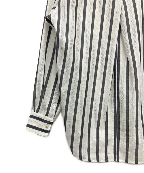 BED J.W. FORD（ベッドフォード）BED J.W. FORD (ベッドフォード) Button-down Shirts ホワイト×ブラック サイズ:1の古着・服飾アイテム