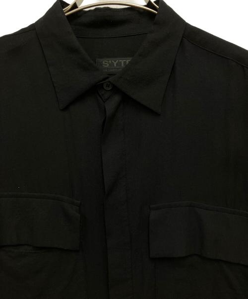 s'yte（サイト）s'yte (サイト) シャツ ブラック サイズ:3の古着・服飾アイテム