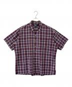 POLO RALPH LAURENポロ・ラルフローレン）の古着「オープンカラーシャツ」｜パープル