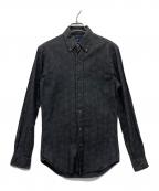 POLO RALPH LAURENポロ・ラルフローレン）の古着「ペイズリー柄シャツ」｜ブラック